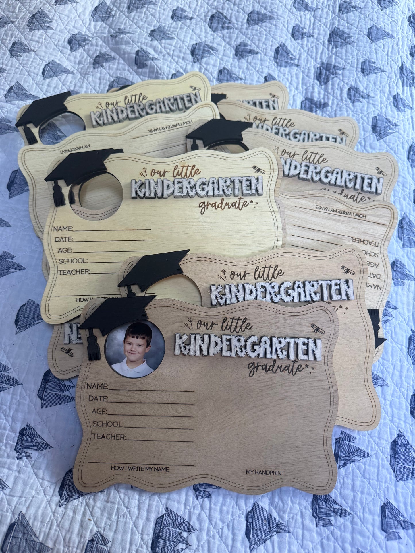 Kindergarten Graduation Keepsake Plaque