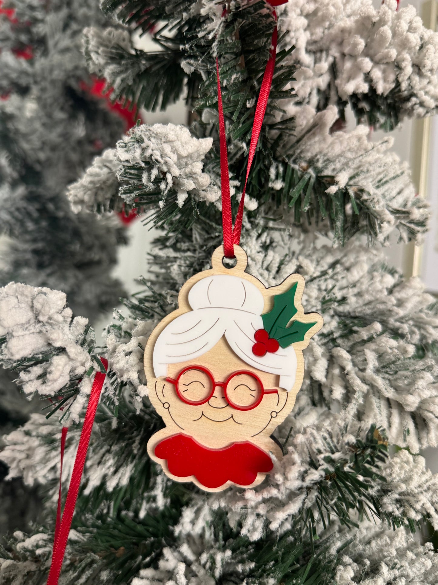 Santa & Mrs. Claus Ornaments