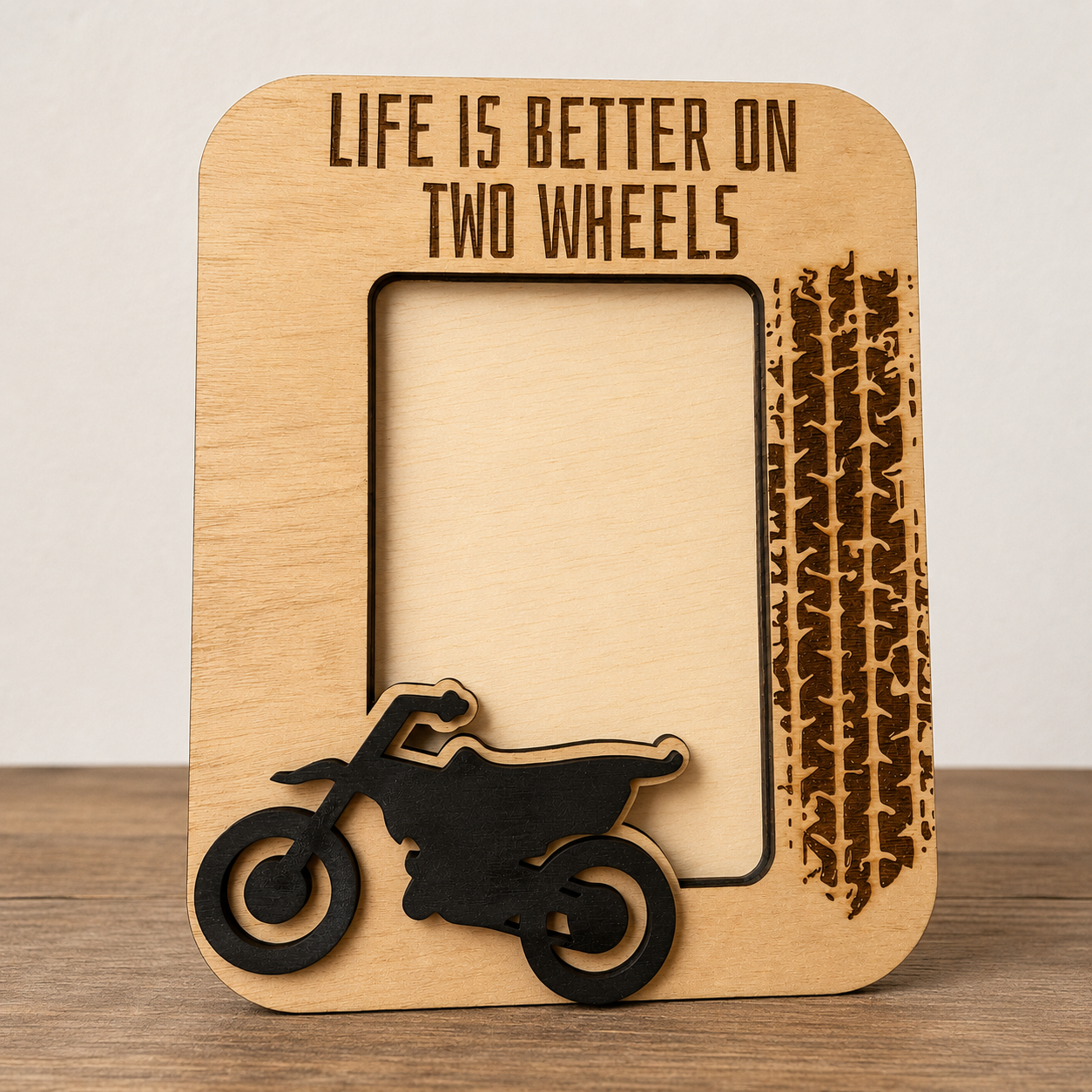 Life Is Better on Two Wheels Photo Frame